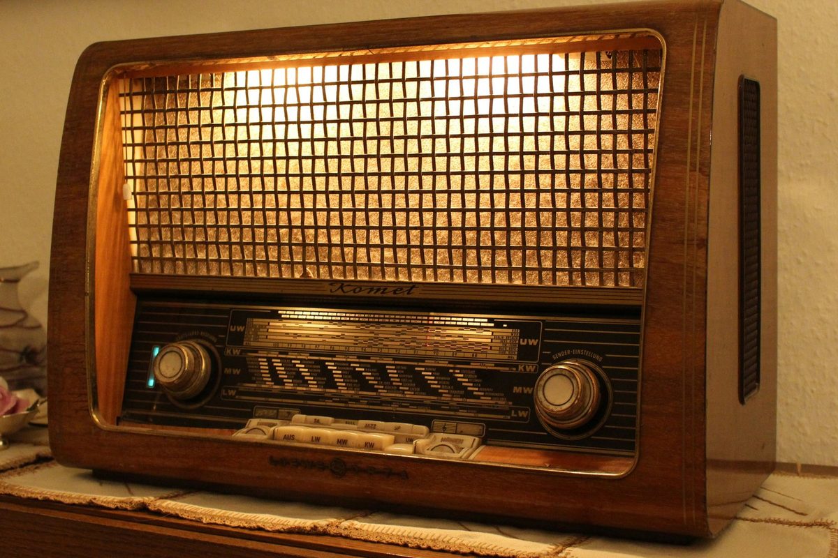 Ein altes Radio